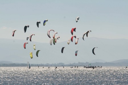 kite surf Embalse del Ebro